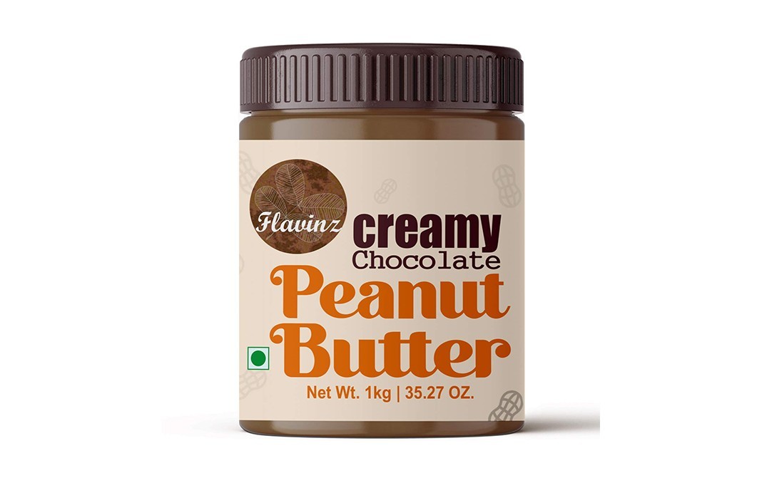 Flavinz Creamy Chocolate Peanut Butter   Plastic Jar  1 kilogram